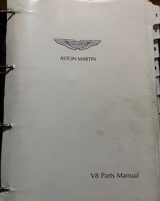 Aston Martin V8 Coupe, Vantage & Volante / DBS Complete FACTORY PARTS MANUAL — photo 2