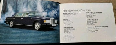 Rolls Royce Silver Spur 2 II Handbook TSD5009 From 1989 Onwards VIN 31002 — photo 3