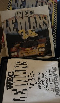 WEC Le Mans 24  ZX Spectrum Game Boxed with Manual WITH STICKER — photo 3