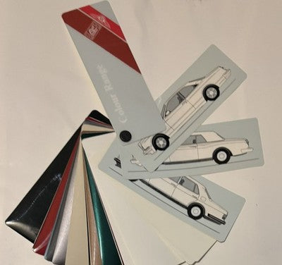 1993-96 Rolls Royce Bentley Paint Colour Sample Book TSD5298 Spirit Spur Turbo R — photo 3