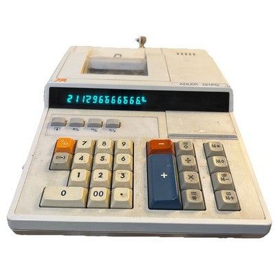 Triumph Adler TA 121 PD Printing Calculator — photo 1