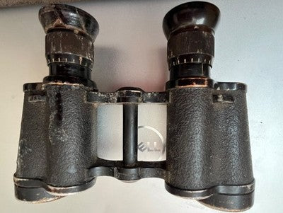1940 German Military WWII Carl Zeiss Jena 6x30 Dienstglas H/6400 Binoculars WW2 — photo 11