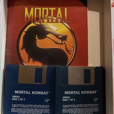 Mortal Kombat - Commodore Amiga - Big Box Complete — photo 2