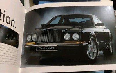 BENTLEY Continental T Car Sales Brochure 1996 — photo 2