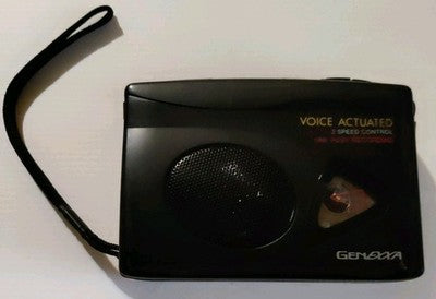 Genexxa SCP-810 Voice Activate Cassette Player/Recorder With Speaker WORKING — photo 1