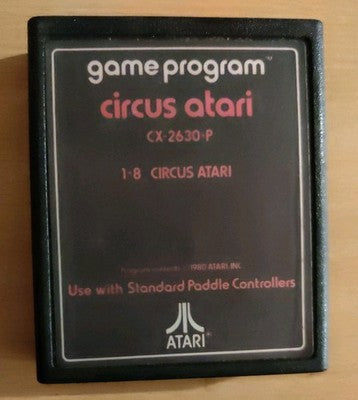 Atari 2600 - Circus Atari - Game Cartridge Only — photo 1