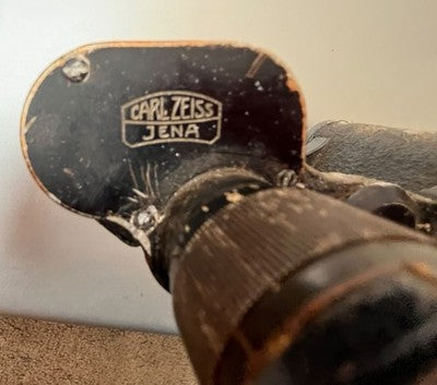 1940 German Military WWII Carl Zeiss Jena 6x30 Dienstglas H/6400 Binoculars WW2 — photo 9