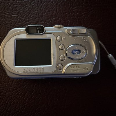 Samsung Digimax A6 6.0MP Digital Camera - Silver TESTED WORKING Y2K — photo 2