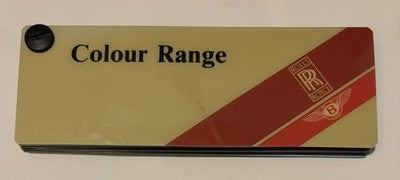 Rolls Royce Bentley Paint Colour Sample Book TSD4975 Spirit Spur II Corniche — photo 2