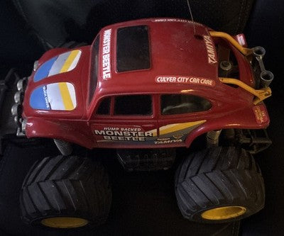Vintage Tamiya Monster Beetle QD Quick Drive RC Car Red 1990 Spares Repair — photo 4