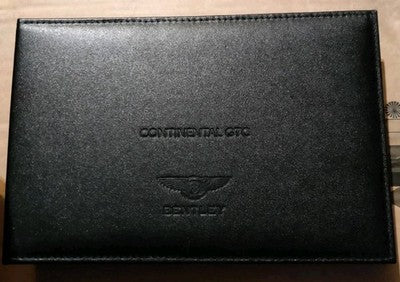 Bentley Continental GTC Insight Dealer Brochure 2006 Onwards Binder Folder RARE — photo 1