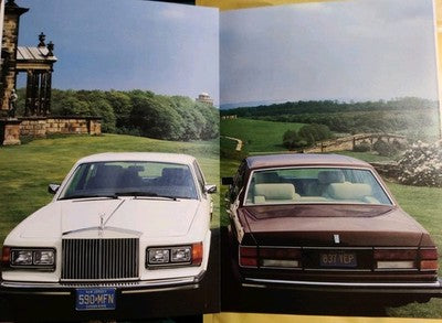 Rolls Royce Silver Spirit / Bentley Mulsanne Brochure 1981 USA MARKET — photo 2