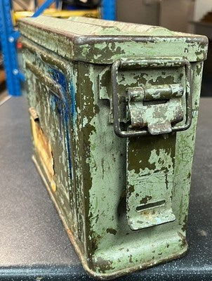 Vintage WWII US Military CANCO Cal .30 M1 Ammunition Box Steel Ammo Can — photo 4