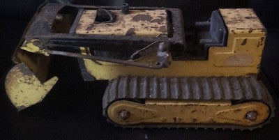Vintage 1974-75 Tonka T-6 Tracked Bulldozer 41240 Pressed Steel Toy Dozer — photo 3