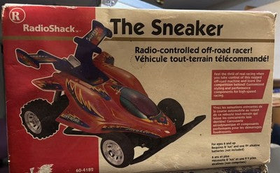 The Sneaker Vintage Radioshack Tandy Radio Remote Controlled RC Car BOXED — photo 1
