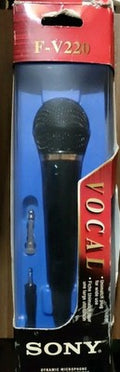 New Sony Dynamic Microphone F-V220 With Cable — photo 1