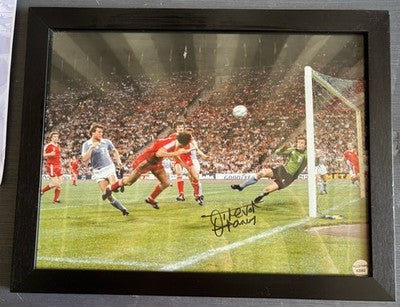 Trevor Francis Nottingham Forest Signed Photograph Framed Genuine Signature COA — photo 1