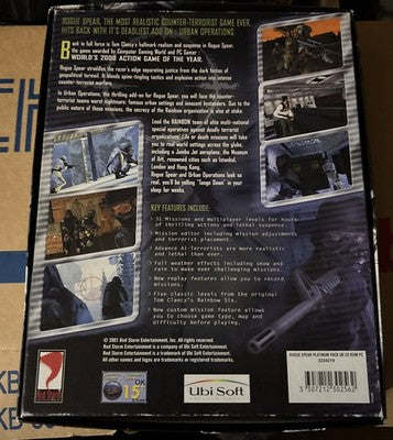 Tom Clancy's Rainbow Six Rogue Spear Platinum Pack PC CD BIG BOX — photo 2