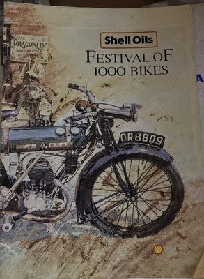 SHELL Festival Of 1000 Bikes - Brands Hatch UK - Motorcycle Event Programme — photo 1