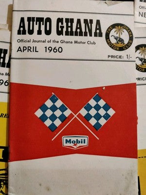 Job Lot of 9 x Vintage Auto Ghana - Ghana Motor Club Rally Magazines Programmes — photo 5