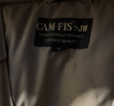 Vintage Fly Fishing Tournament Vest Jacket Gilet with Patches CAM-FIS JW Size L — photo 8