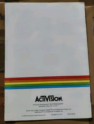 Activision Video Game Catalogue Atari 2600 1983 EAG-940B — photo 2