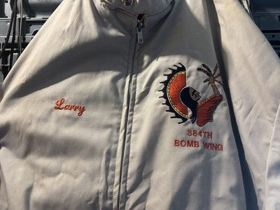 Vintage 384th Bomb Wing Group Veterans Reunion Jacket King Louie WWII B-17 XXL — photo 1