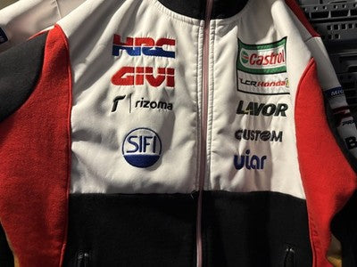 Official LCR Honda Castrol MotoGP Racing Team Jacket Size L HRC GIVI Rizoma — photo 4