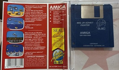 Mig 29 Soviet Fighter Codemasters for Amiga — photo 2