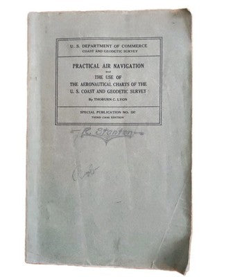 Practical Air Navigation The Use Of Aeronautical Charts US Coast WW2 1939 — photo 1