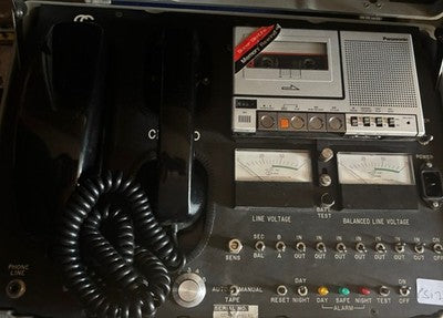 CCS CC-800 Wiretap Analyzer Cold War Spy Surveillance Recorder Case — photo 4