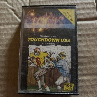 TOUCHDOWN USA SPARKLERS RARE- Sinclair ZX Spectrum Game — photo 1