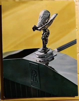 Rolls-Royce Silver Shadow Corniche Fold Out Brochure — photo 1