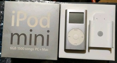 Apple iPod Mini Silver 6GB Boxed — photo 1