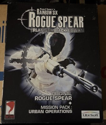 Tom Clancy's Rainbow Six Rogue Spear Platinum Pack PC CD BIG BOX — photo 1