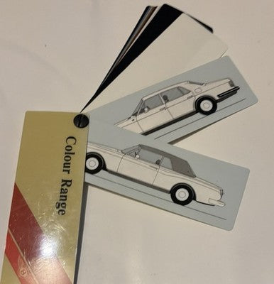 Rolls Royce Bentley Paint Colour Sample Book TSD4975 Spirit Spur II Corniche — photo 4