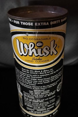 1970s Whisk Waterless Hand Cleaner Original Vintage Garage Workshop Tin — photo 1