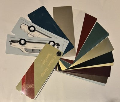 Rolls Royce Bentley SPECIAL PAINT COLOUR Sample Swatch Book TSD 4976 Spirit Spur — photo 4