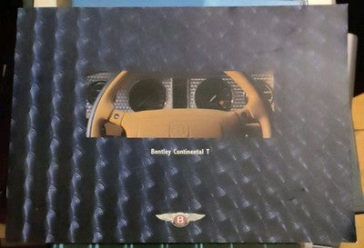 BENTLEY Continental T Car Sales Brochure 1996 — photo 1