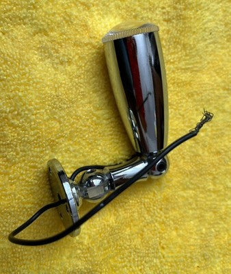 Jaguar Dashboard Map Reading Light - 3-Hole Round Base XK Mk VII, Mk VIII, Mk IX — photo 1