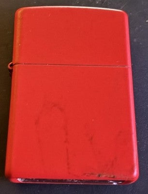 Genuine Zippo Lighter 233 Red Matte Classic Windproof USA — photo 2