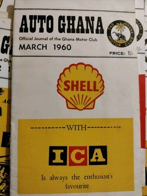 Job Lot of 9 x Vintage Auto Ghana - Ghana Motor Club Rally Magazines Programmes — photo 7
