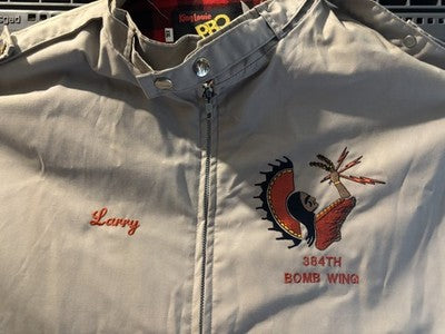 Vintage 384th Bomb Wing Group Veterans Reunion Jacket King Louie WWII B-17 XXL — photo 2