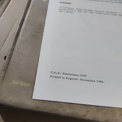Rolls Royce Silver Shadow & Bentley T Drophead Coupe 2 Door Saloon Handbook 1968 — photo 6