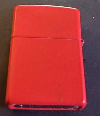 Genuine Zippo Lighter 233 Red Matte Classic Windproof USA — photo 1