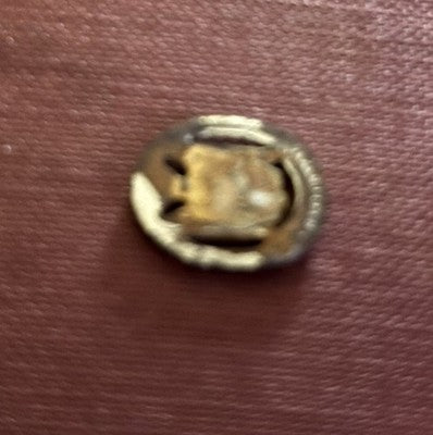 German DSB Pistole Target Shooting Oval Lapel Badge Vintage — photo 2
