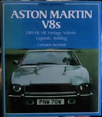 ASTON MARTIN V8s DBS Vantage Volante Lagonda Bulldog Book F Wilson McComb — photo 1