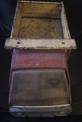Vintage 1969-70s Tonka 2465 Gas Turbine Dump Truck Pressed Steel Red Yellow — photo 2