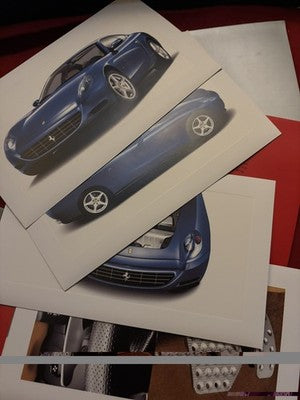 2004 Ferrari 612 Scaglietti Press Kit Media Information Brochure CD 1981/03 — photo 5