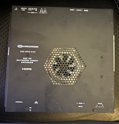 5x Crestron DM-NVX-E30 4K 60fps HDMI Audio/Video IP Encoder Transmitter with PSU — photo 1